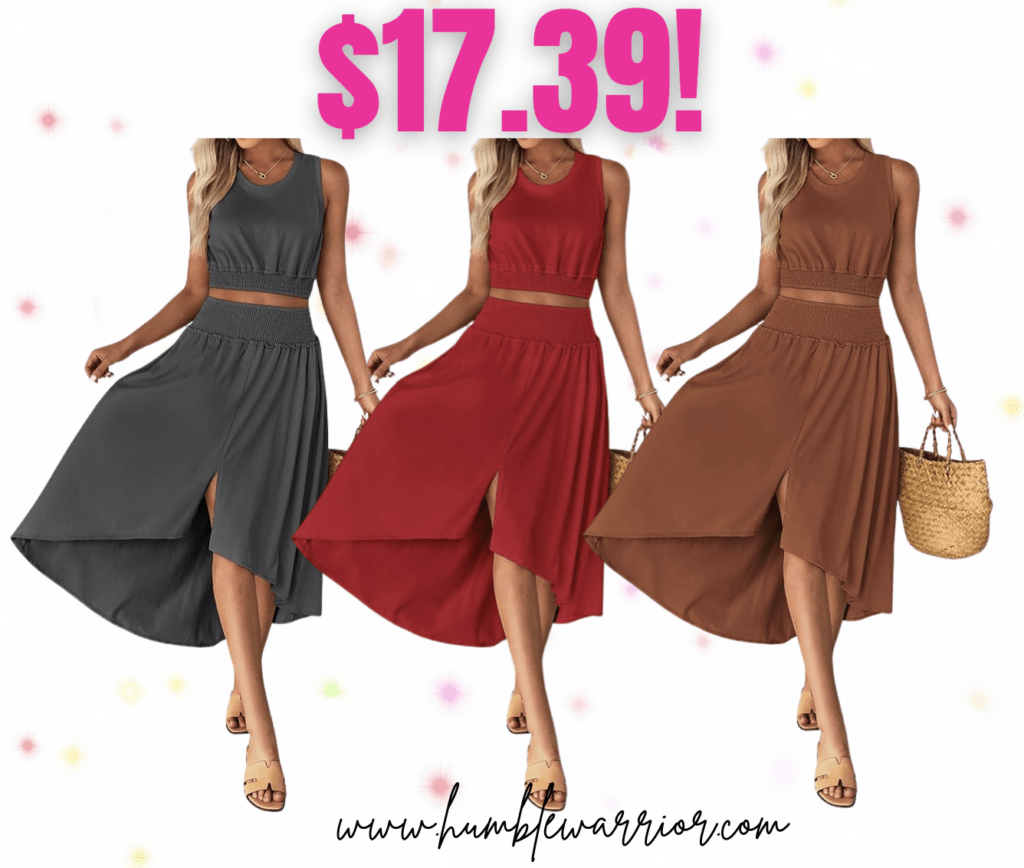 LUVAMIA 2-piece skirt sets!